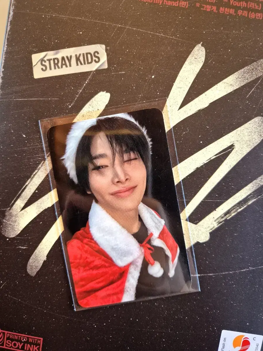 아이엔 산타 포토카드 Stray Kids POP-UP